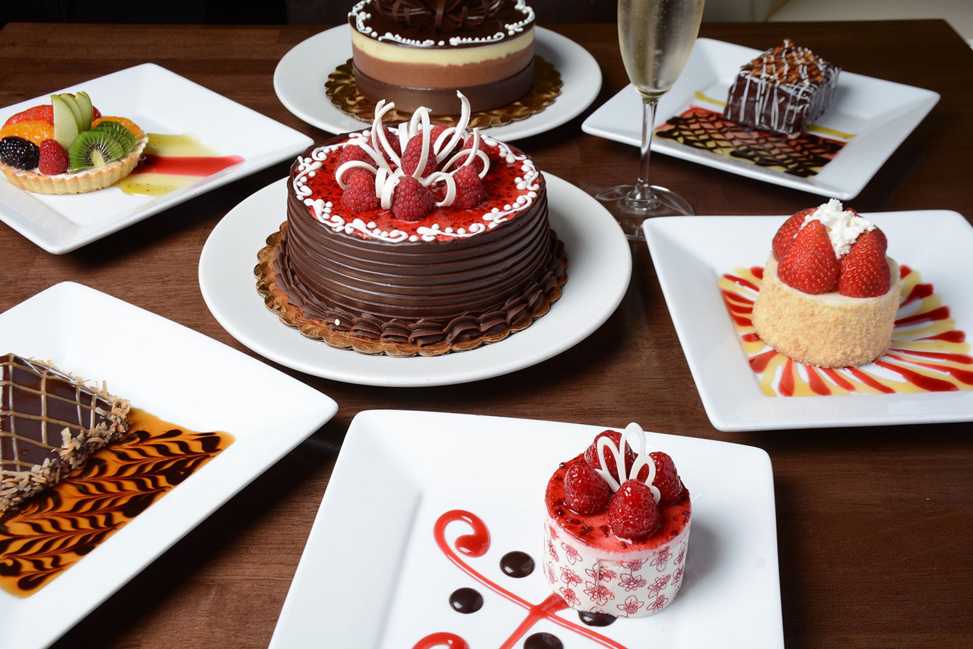 Desserts from our bakery