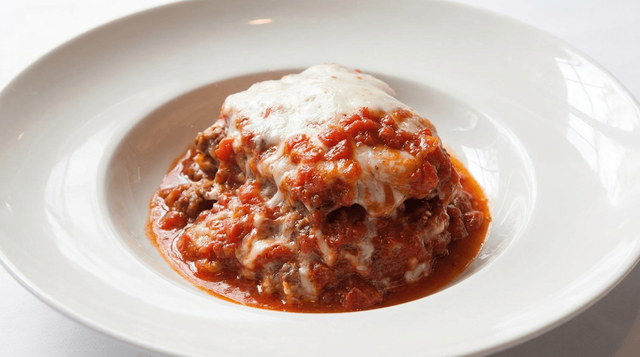 Lasagna Bolognese.